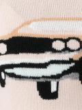 car intarsia sweater