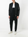 tape stripe track pants 