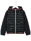 panelled padded jacket 