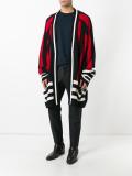 oversized open cardigan
