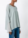 loose fit long sleeve blouse