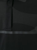 contrast polo shirt