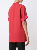 v-neck blouse