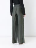 high-rise straight trousers