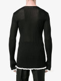 ribbed jumper