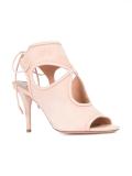 cut-off detailing lace-up sandals