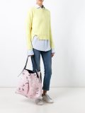 dandelion print tote