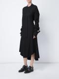 longsleeved flared dress