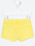 star studded denim shorts