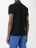 embroidered logo polo shirt