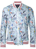 floral print bomber jacket 