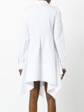 asymmetric hem shirt dress