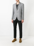 three-button blazer