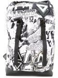 'Newspaper print' backpack