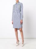 embroidered long sleeve dress