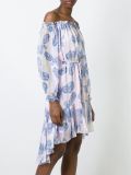 butterfly print dress