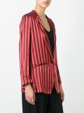 striped blazer