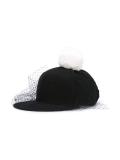 pompom veil cap