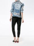 Fashion Tour补丁牛仔夹克