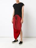 'Cap' asymmetrical skirt