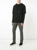 double sleeve hoodie 