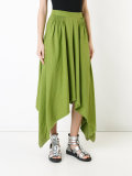 ribbon gathered skirt