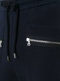 zip pocket track pants