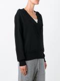 'Romantic' V-neck jumper