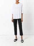 V-neck blouse