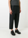 cropped trousers