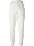 folded hem cropped trousers