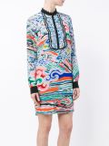 'Rainbow Cloud'印花迷你连衣裙