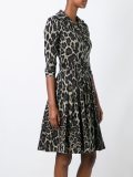 animal print shirt dress