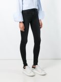 stonewashed skinny jeans
