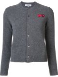 double heart cardigan