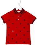 bee embroidered polo shirt