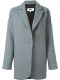buttoned coat