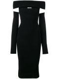 cut-out midi dress