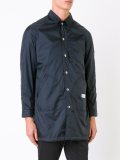 back logo raincoat