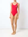 scoop back swimsuit