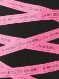 tickets print T-shirt
