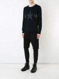layered track pants 