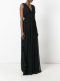 v-neck gown 