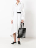 dome stud shopper tote