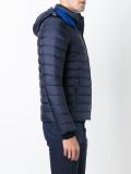 zipped detachable hood jacket