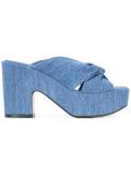 Ester platform sandals