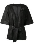 belted kimono