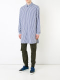 longline striped shirt