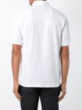'Woven Collar Pique' polo shirt