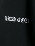 'Hard Core' oversized hoodie